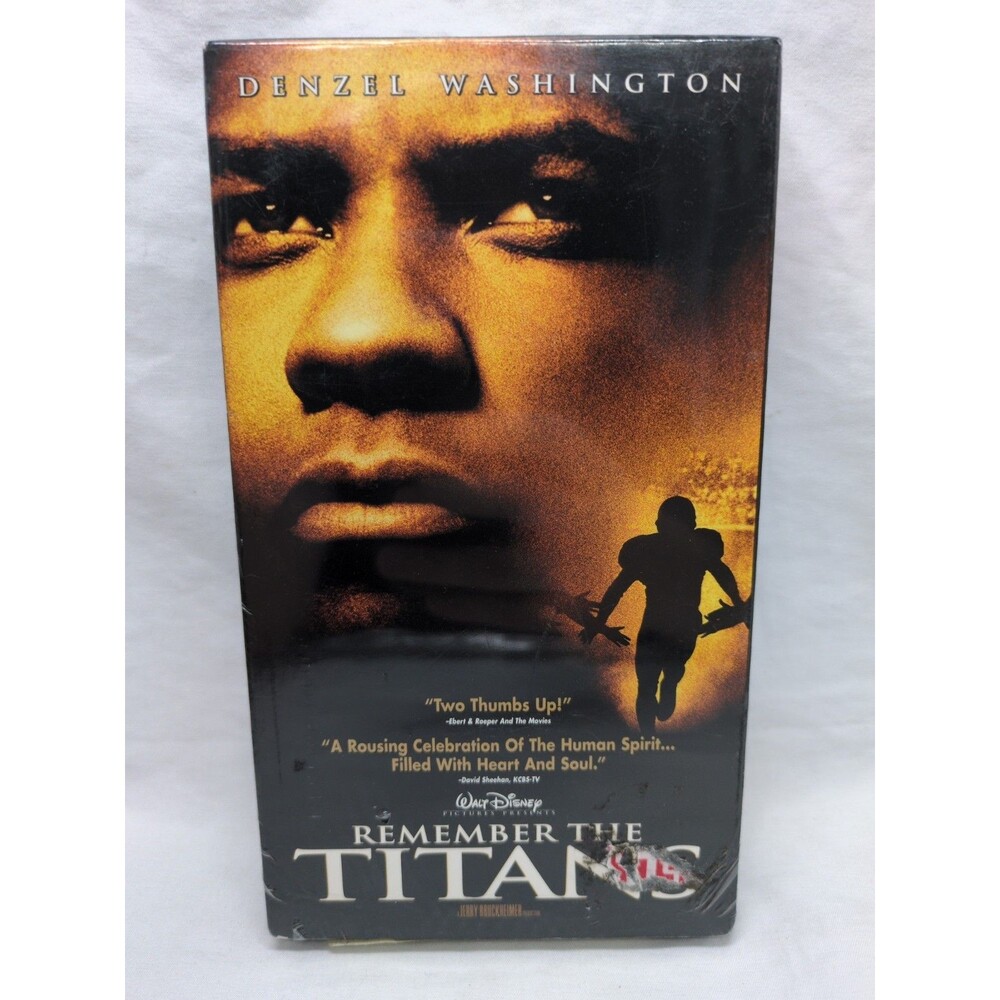 *Blockbuster Reseal* Remember The Titans VHS Tape